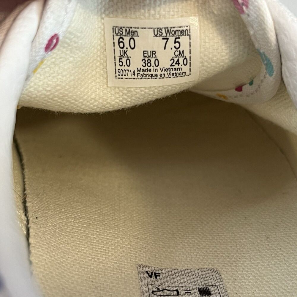 Vans Era Stacked Floral UV Activated Polka Dot Platform Shoes Womens 7.5 Mens 6 - Picture 9 of 12